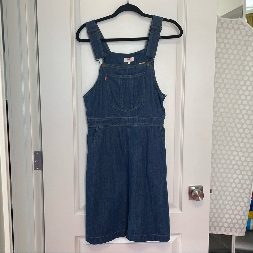 Levi’s Denim Jumper Overall Dress